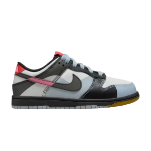 Nike Dunk Low PS 'Dance' Baskets Blanc Sommet/Bleu Clair/Noir/Rose Ludique FJ2687 100