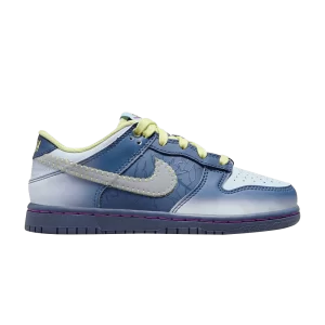 Nike Dunk Low PS 'Halloween – Je suis intrépide !' Bleu diffus/teinte bleue/vert lumineux/rêve fuchsia/argent réfléchissant FQ8355 491