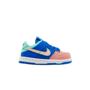 Nike Dunk Low SE TD 'Salmon Toe' Hyper Royale/Emerald Rising/Rouge Stardust/Sandy Drift FD8271 400