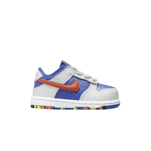 Nike Dunk Low TD 'Paint Splatter' Photon Dust/Bleu Astro/Volt/Orange Total HJ9235 025