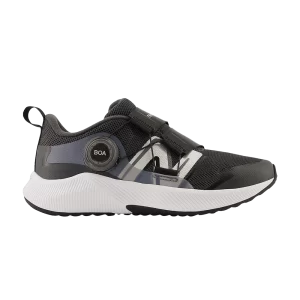 Baskets New Balance Dynasoft Reveal v4 BOA Little Kid Wide 'Blacktop Silver 'Blacktop/Black/Metallic Silver PTRVLBK4 W