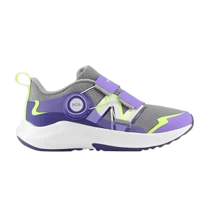 Baskets New Balance Dynasoft Reveal v4 BOA Little Kid Wide 'Shadow Grey Electric Indigo' Shade Grey/Electric Indigo/Thirty Watts PTRVLGP4 W