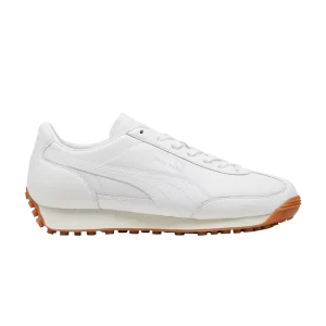 Puma Easy Rider Leather 'White Gum' Baskets Blanc/Ivoire Mat 399029 02