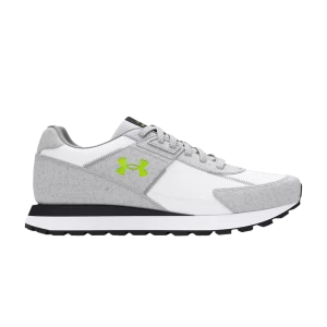 Under Armour Essential Runner 'White Halo Grey' Blanc/Halo Gris/Jaune haute sécurité 3028408 105