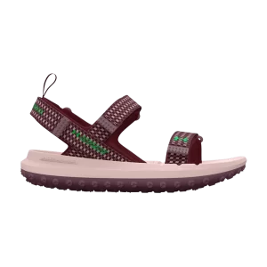 Under Armour Fat Tire Sandal 'Deep Red Misty Purple' Baskets Rouge Foncé/Violet Hazy/Écran Vert 3026937 600