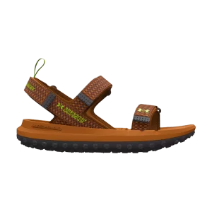 Under Armour Fat Tire Sandal 'Honey Orange Ivory' Baskets Miel Orange/Ivoire/Lime Splash 3026937 800