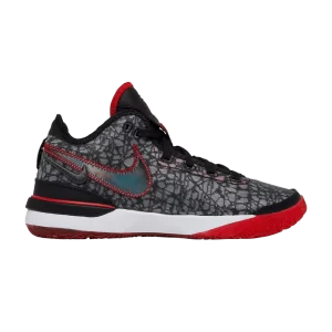 Baskets Nike FaZe Clan x Zoom LeBron NXXT Gen 'Bred' Noir/Blanc/Noir/Rouge université DR8784 001