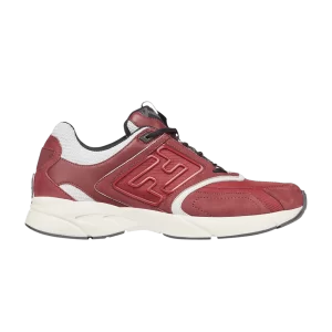 Fendi Faster Trainer 'Bourgogne' Baskets Bordeaux/Bourgogne 7E1555 AKX6 F1ICI