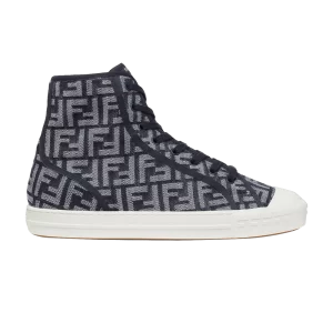 Baskets Fendi FF Motif Domino High 'Blue Denim' Bleu 7E1570 AM5H F0RBB