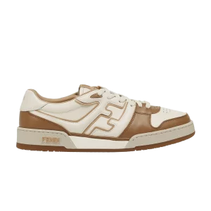 Fendi Match 'Blanc Marron' Baskets Marron 7E1643 AOMN F1NJ1