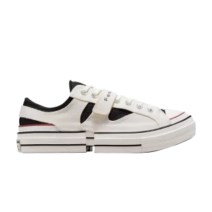 Converse Feng Chen Wang x Chuck 70 Low '2-In-1 – Egret 'Baskets Noir/Aigrette/Noir A08857C