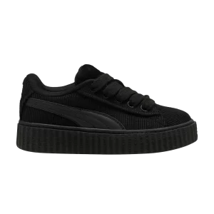 Puma Fenty x Creeper Phatty Little Kid 'In Session Pack – Triple Black' Baskets Noir/Or 399873 03