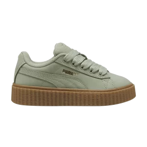 Puma Fenty x Creeper Phatty Little Kid 'Earth Tone Pack – Green Fog 'Sneakers Vert Brume/Or/Bubblegum 399867 02