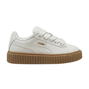 Puma Fenty x Creeper Phatty Little Kid 'Earth Tone Pack – Blanc chaud 'Baskets Blanc chaud/Or/Bubblegum 399867 03