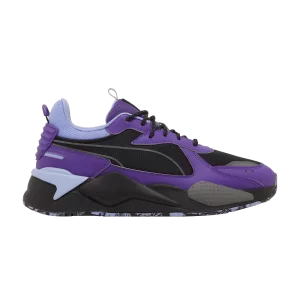 Puma Final Fantasy 14 x RS-X 'Dark' baskets Charbon Violet/Noir/Orchidée Électrique 307601 01
