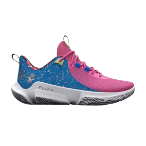 Under Armour Flow FUTR X 2 LE 'Carnival - Pink Edge' Baskets Bleu Brillant/Bord Rose 3026757 400