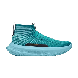 Under Armour Flow FUTR X Elite 'Circuit Teal' Baskets Teal contour/Bleu ciel/Or métallique 3024977 301