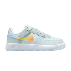Nike Force 1 Low EasyOn PS 'Playground Pack' Bleu Glacier/Léger Twist Citron/Bleu Verseau/Orange Total HF4783 474