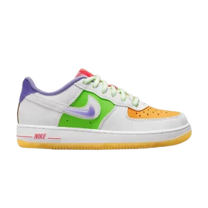 Nike Force 1 LV8 PS 'Fruit Colors' Baskets Blanc/Violet Espace/Cadran Solaire/Blanc FD1036 100