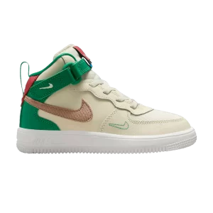 Nike Force 1 Mid EasyOn SE PS 'Coconut Milk Stadium Green' Lait de coco/Rose Sunrise/Stadium Vert/Chanvre FQ3694 100