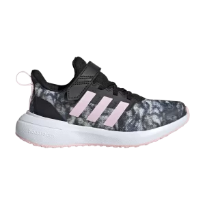 adidas FortaRun 2.0 Cloudfoam EL Petit Enfant 'Black Tie-Dye' Noir/Rose Pur/Blanc Nuage IF9156