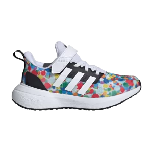 adidas FortaRun 2.0 Cloudfoam EL Petit Enfant 'Fruity Pebbles' Blanc Nuage/Noir/Vert IE3395