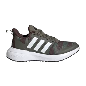 adidas FortaRun 2.0 Cloudfoam Sport Big Kid 'Olive Strata Camo' Olive Strata/Blanc Nuage/Noir Couleur IE1972