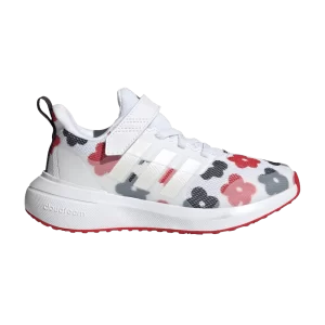 adidas FortaRun 2.0 Cloudfoam Sport EL Little Kid 'Floral' Nuage Blanc/Zéro Métallisé/Meilleur Écarlate GZ9754