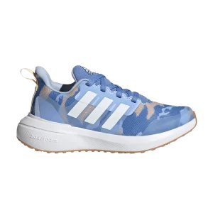 adidas FortaRun 2.0 Cloudfoam Sport J 'Blue Fusion Camo' Bleu Fusion/Blanc Nuage/Presque Jaune GZ9756