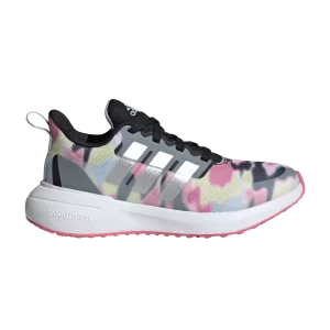 adidas FortaRun 2.0 Cloudfoam Sport J 'Pink Fusion Camo' Noir/Argent Métallique/Rose Fusion IG1146
