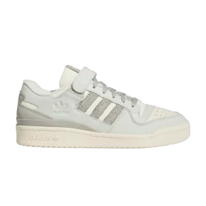 adidas Forum 84 Low 'Linen Green' Baskets Vert lin/Gris métal/Blanc crème FZ6298