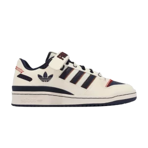 Baskets adidas Forum Low 'Baseball' Blanc Craie/Bleu Marine Collégiale/Écarlate IE7309
