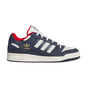 Baskets adidas Forum Low CL 'Night Indigo Scarlet' Indigo nuit/Ivoire/Meilleur écarlate IG8700