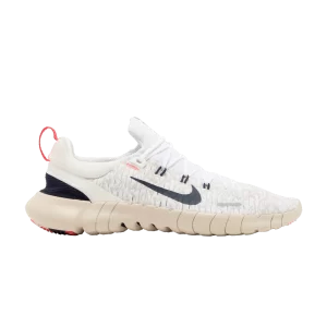 Nike Free Run 5.0 'White Obsidian' Blanc/Marron clair/Cramoisi brillant/Obsidienne CZ1884 103