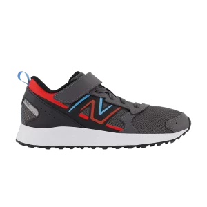 New Balance Fresh Foam 650 Bungee Lace Top Strap Big Kid 'Magnet Neo Flame' Baskets Aimant/Neo Flame/Bright Sky YT650GF1