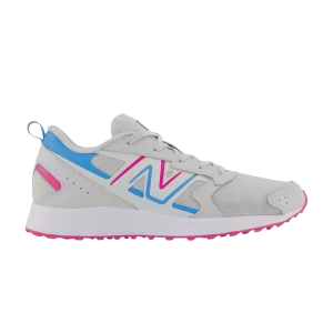 New Balance Fresh Foam 650v1 Big Kid Wide 'Summer Fog Hi-Pink' Baskets Summer Fog/Hi-Pink/Bright Sky GK650GP1 W