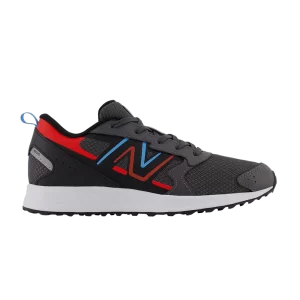 New Balance Fresh Foam 650v1 Big Kid X-Wide 'Magnet Neo Flame' Baskets Aimant/Neo Flame/Bright Sky GK650GF1 XW