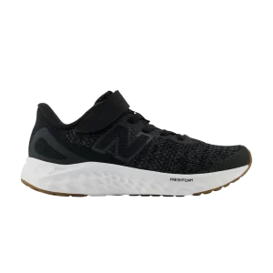 Baskets New Balance Fresh Foam Arishi v4 Bungee Lace Top Strap Little Kid 'Black Phantom' Noir/Ghost PAARIAB4