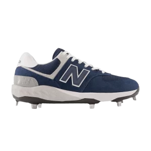 New Balance Fresh Foam X 574 Cleat 'Navy' Baskets Marine/Blanc/Gris froid L574TN1