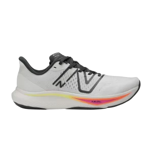 New Balance FuelCell Rebel v3 2E Wide 'White Neon Dragonfly' Blanc/Blacktop/Neon Libellule MFCXCW3 2E