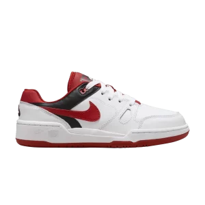 Nike Full Force Low GS 'Mystic Red' Blanc/Noir/Team Orange/Mystic Rouge FV5929 100