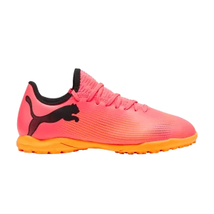 Puma Future Play 7 TF Big Kid 'Forever Faster Pack' Sunset Glow/Noir/Solar Stream 107737 03