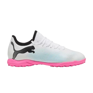 Puma Future Play 7 TF Big Kid 'Phenomenal Pack' Baskets Blanc/Noir/Rose Poison 107737 01