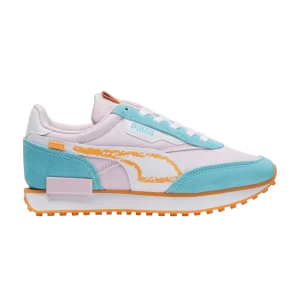 Puma Future Rider Big Kid 'Spring Sketchbook' Baskets Rose perle/Blanc 392234 01