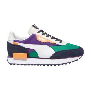 Puma Future Rider Play On Big Kid 'Archive Green Purple Pop' Baskets Vert Archive/Purple Pop 372349 34