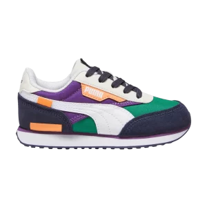 Puma Future Rider Play On Little Kid 'Archive Green Purple Pop' Baskets Vert Archive/Purple Pop 372351 34