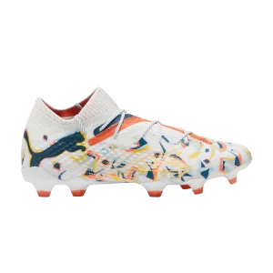 Puma Future Ultimate 7 FG AG 'Creativity Pack' Baskets Blanc/Océan Tropical/Surf Turquoise/Chaleur Chaude/Flux Solaire 107836 01