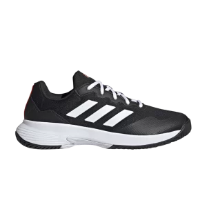 adidas GameCourt 2.0 'Noir Blanc Rouge Solaire' Noir/Blanc Nuage/Rouge Sunny HQ8478