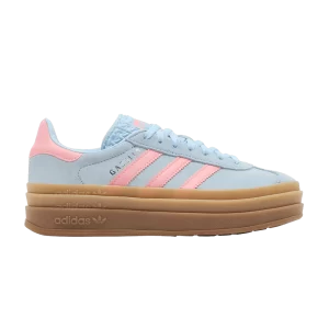 Baskets adidas Gazelle Bold J 'Clear Sky Semi Pink Spark' Ciel clair/Semi rose scintillant/Argent métallique JI3384