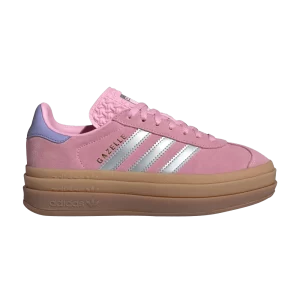 Baskets adidas Gazelle Bold J 'True Pink Silver Purple' Rose vrai/Argent métallique/Violet clair JH5539